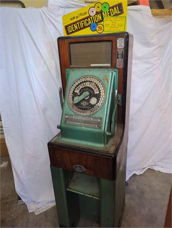 Metal-Typer Identification Medal Machine