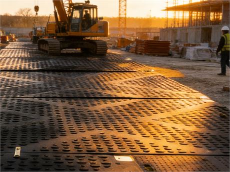 15 High-Density Polyethylene Ground Protection Mats