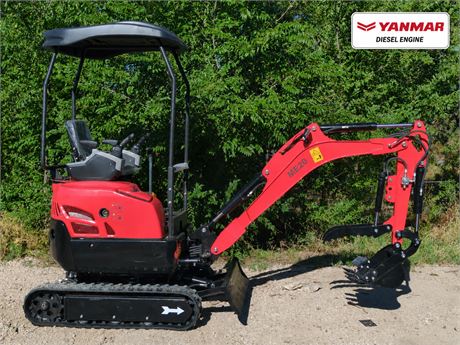 ME20 Mini Excavator - Yanmar Diesel Engine