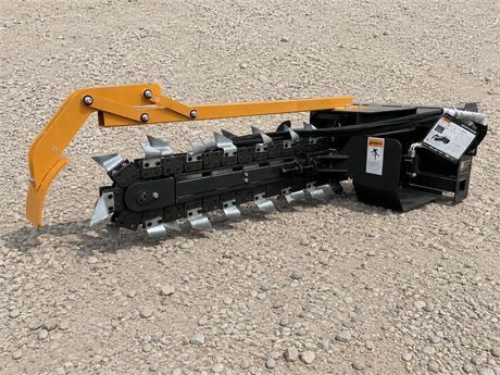 Skid Steer Trencher Attachment