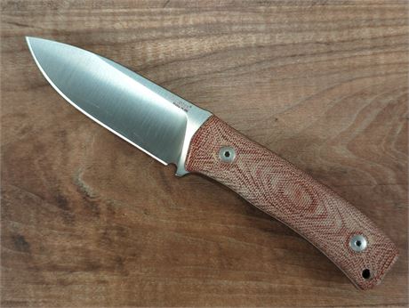 LionSteel M390 Fixed Blade Knife with Sheath