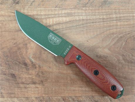 ESEE-4 Fixed Blade Knife with Sheath