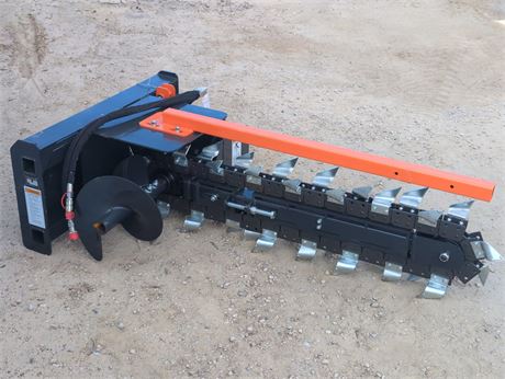 Skid Steer Trencher Attachment