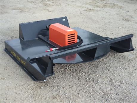 6ft Skid Steer Brush Cutter Attachment (Dent on top)